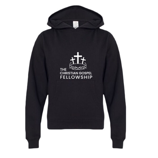 Christian Gospel Fellowship - Youth Midweight Hooded Sweatshirt Thumbnail